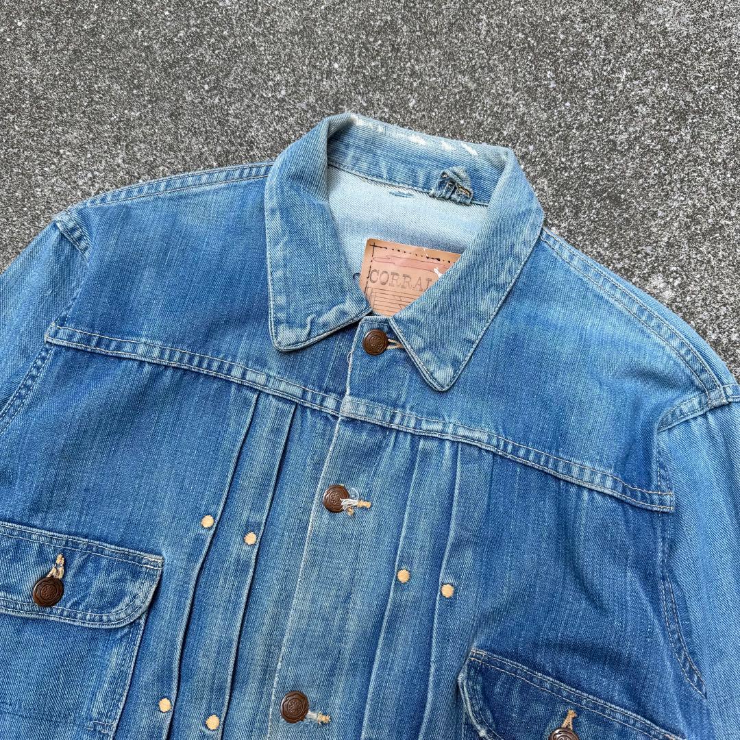 希少 50s CORRAL デニムジャケットwrangler 111MJ 42程