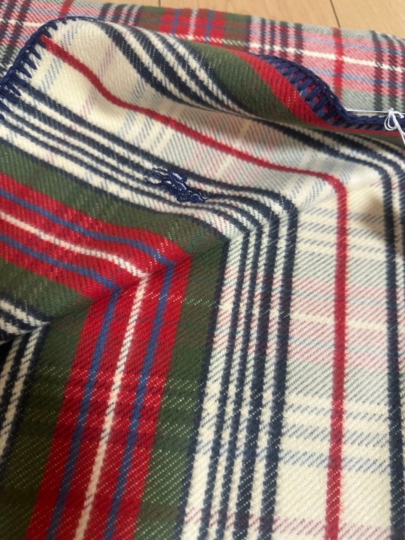 ラルフローレン　ハーフコットン　ブランケット　新品タグ付き　最終お値下げ