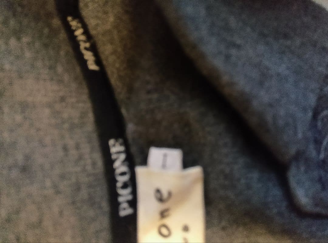 Picone Club グレー 長袖ポロシャツ L