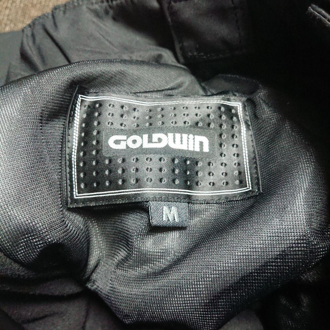 送料無料【GOLDWIN】ブラック無地スキーパンツ M
