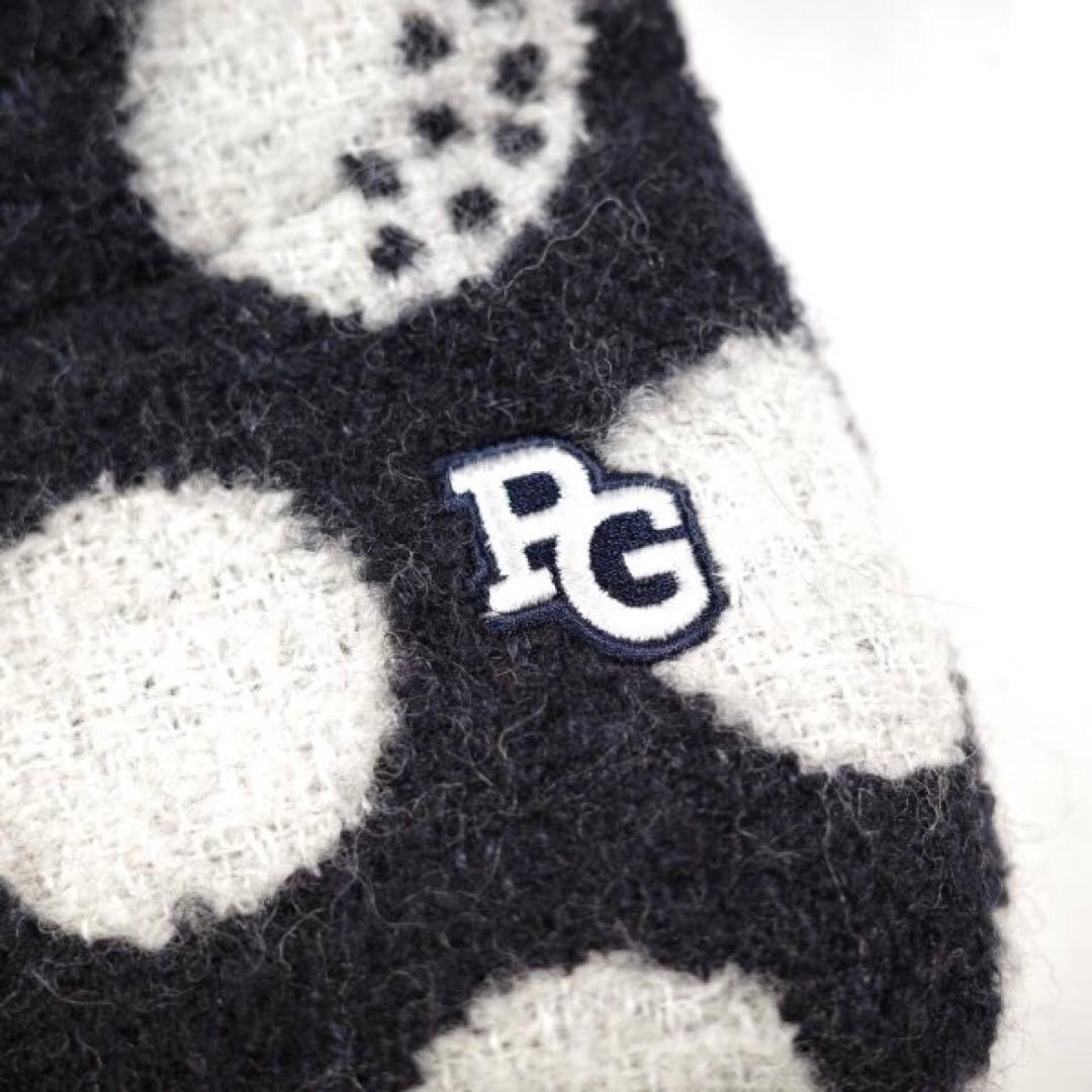 【PEARLY GATES】秋冬 ドット柄 THERMOLITE スカート0番S