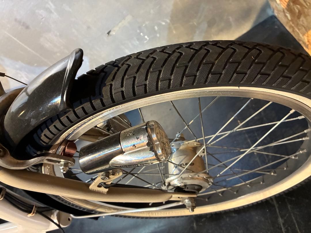 K7【大阪堺市/引取】幼児二人乗り対応自転車 丸石サイクル ふらっかーず