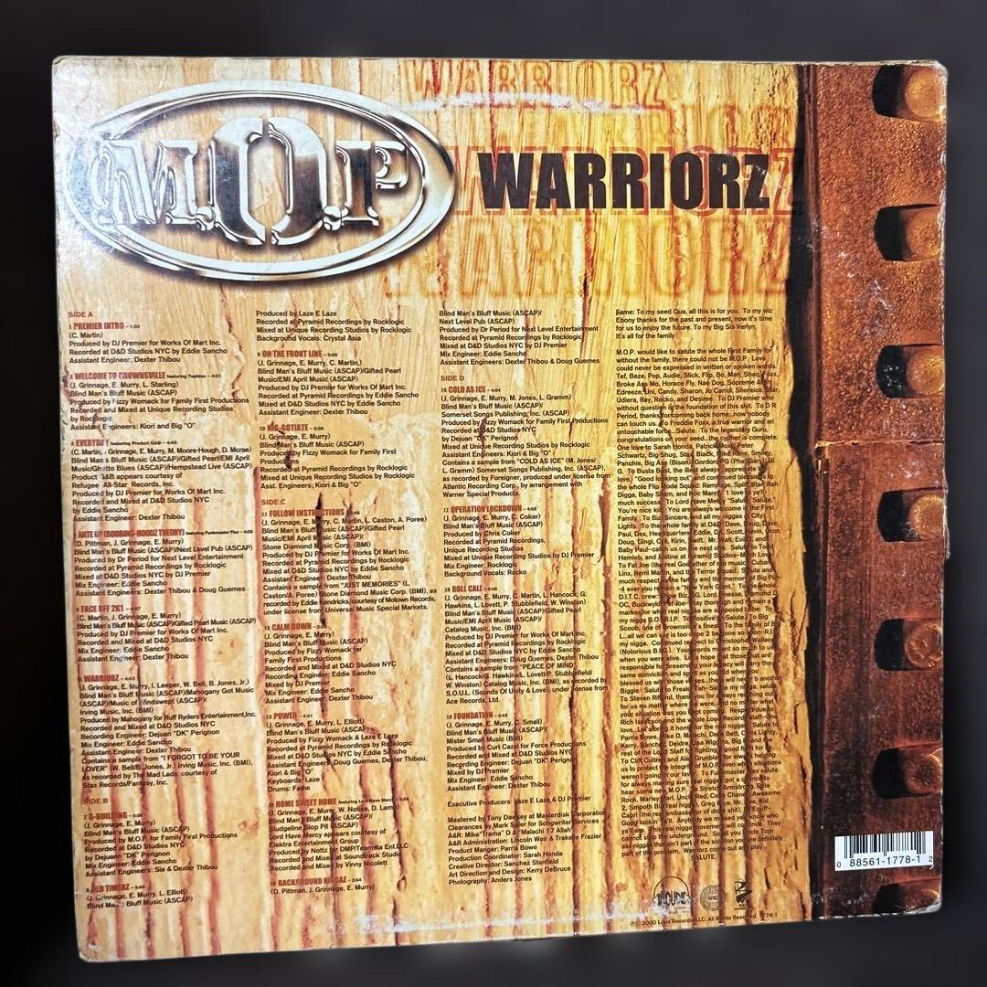 M.O.P. WARRIORZ 激レア版　ケースに破れあり