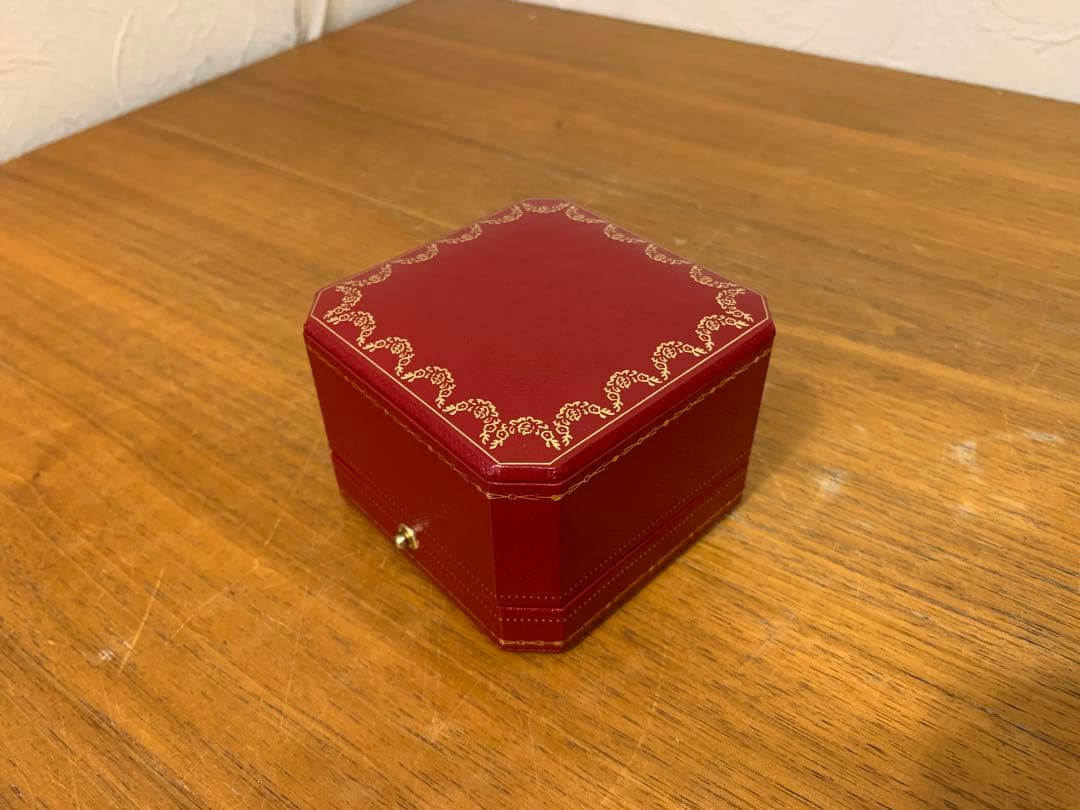 G0919-02★Cartier 空箱 アクセサリーケース 赤 6点セット