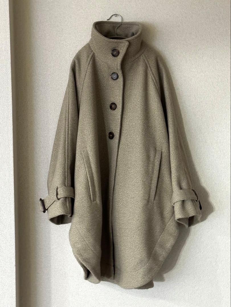 【美品】マウジー moussy ケープコート