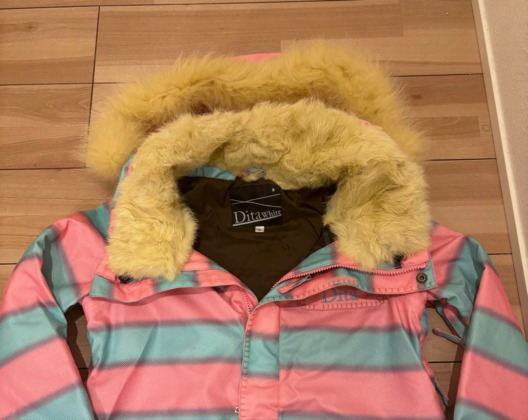 ♡Dita White♡ スノーボードウェア上下セット
