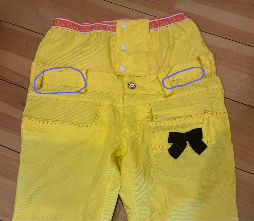 ♡Dita White♡ スノーボードウェア上下セット