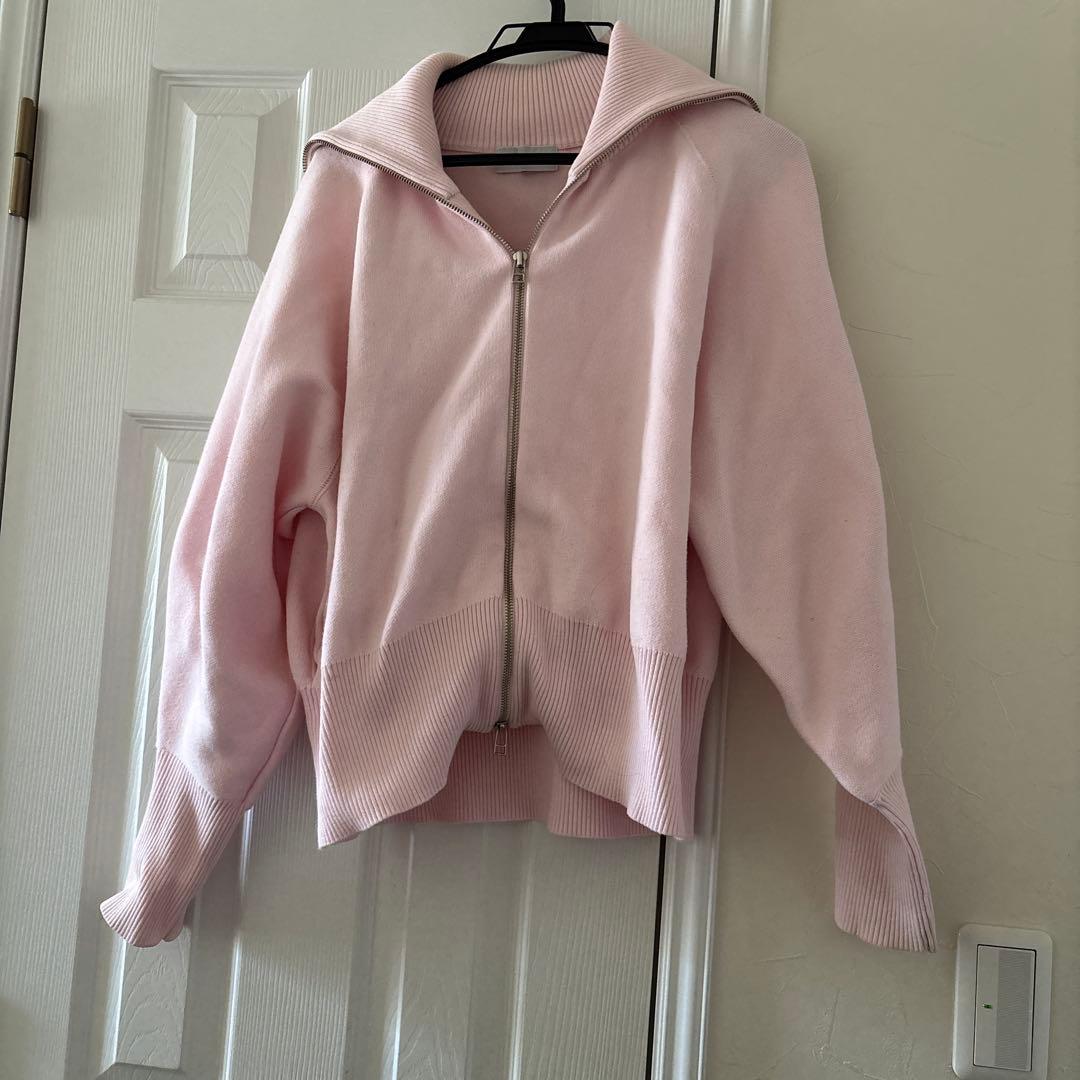 ADA ET ROPE ピンク ZIPパーカー サイズF
