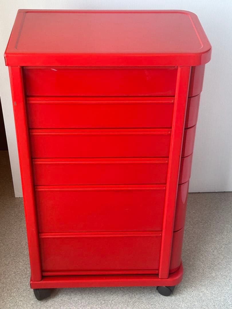 ヴィンテージ　サロンワゴン　工具箱　収納　ミッドセンチュリー　北欧　ツール　整理