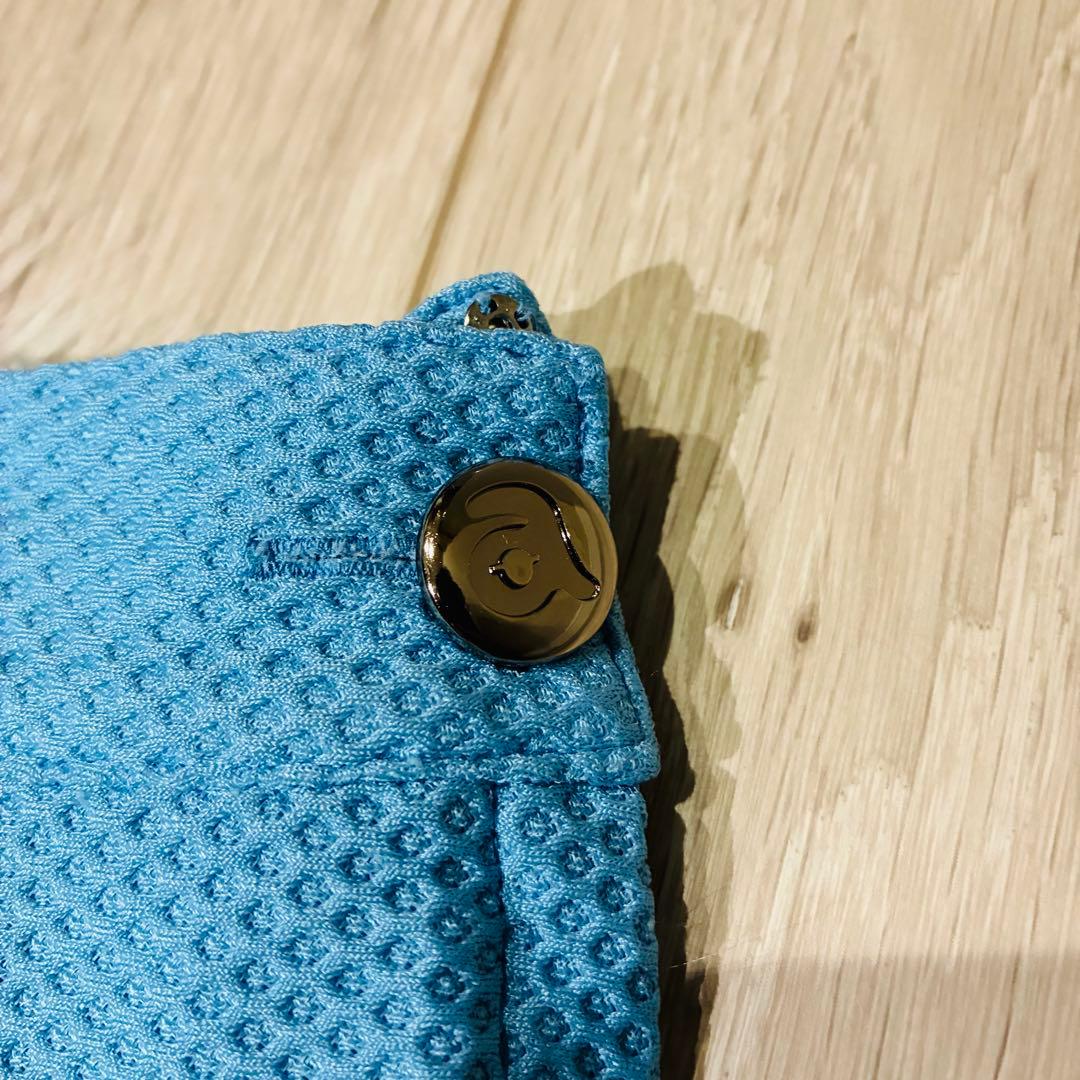 未使用級　アルチビオ　プリーツスカート　ロゴボタン