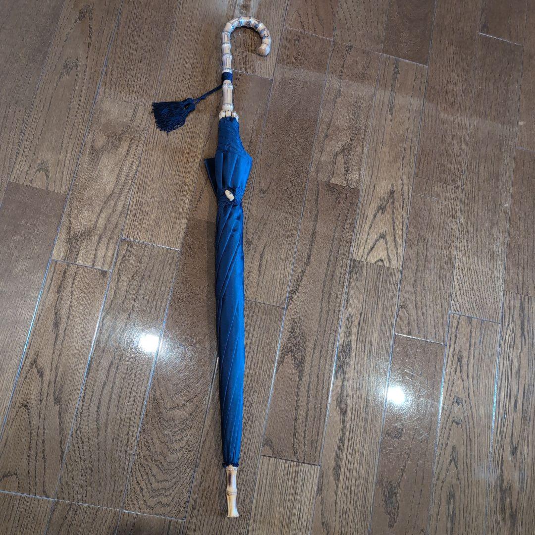 WAKAO ワカオ　傘　ネイビー