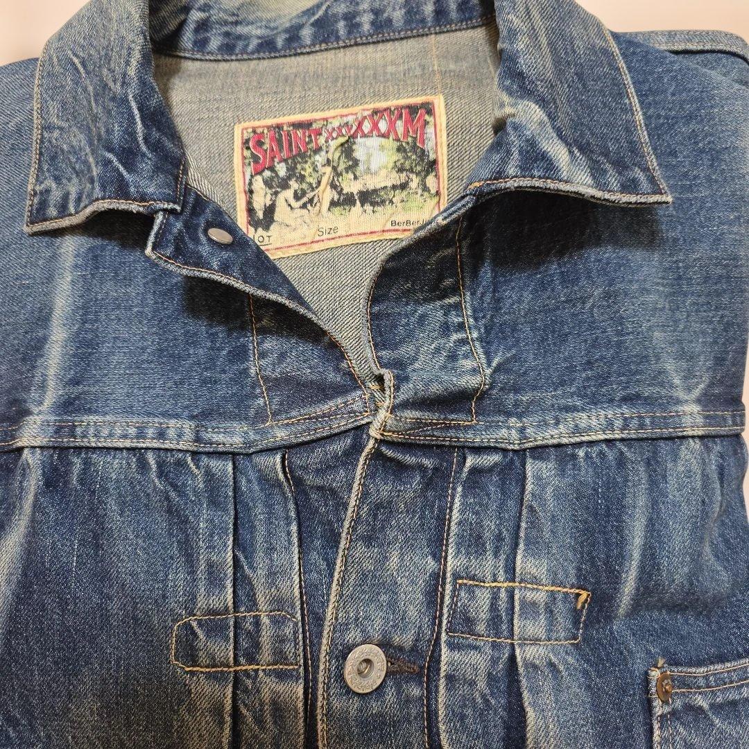 ジャケット・アウター SAINT Mxxxxxx BerBerJin DENIM JACKET M