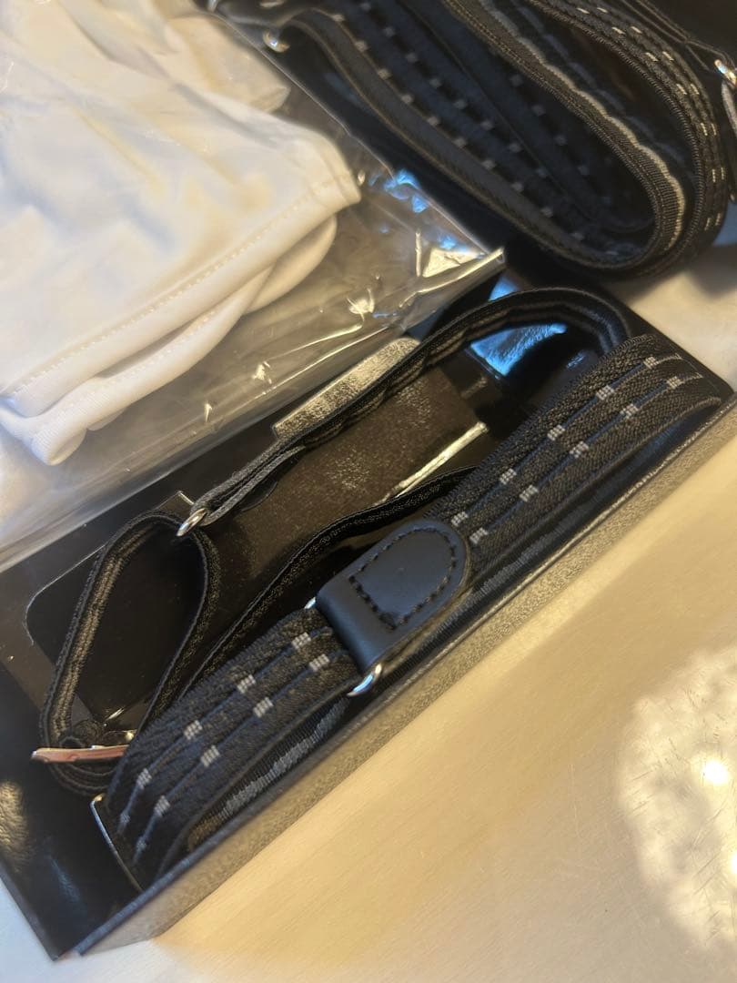 【Otter】結婚式　新郎小物6セット＋ウイングカラーシャツ ※箱無し