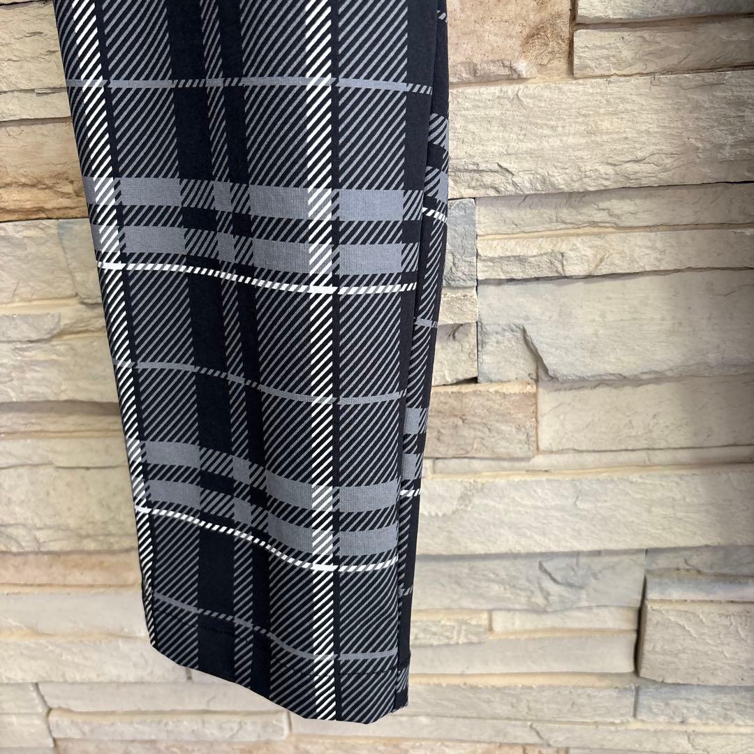 V12 チェックパンツ　サイズL 新品未使用