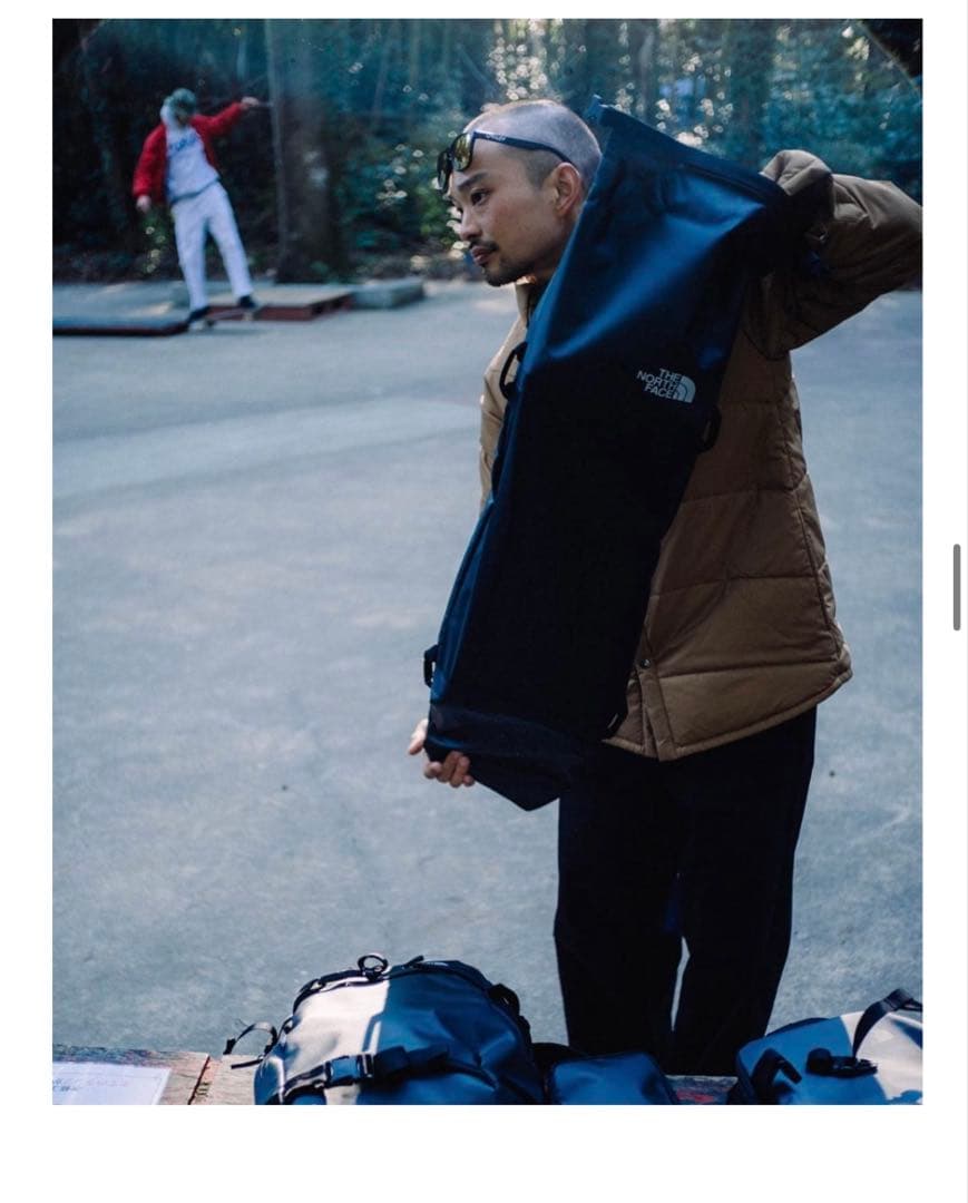 ノースフェイス　スケートボード　ケース バッグwandereic carrier