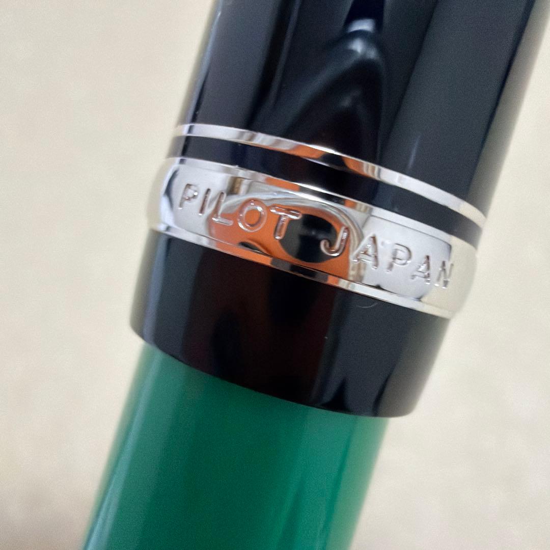 新品 限定 パイロット カスタム ヘリテイジ91 万年筆 フォレストグリーン F