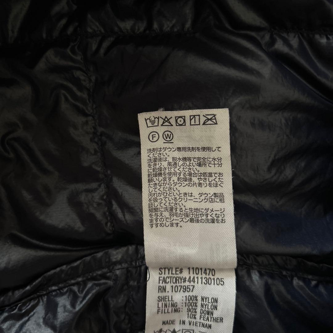 mont-bell ブラック ダウンベスト M