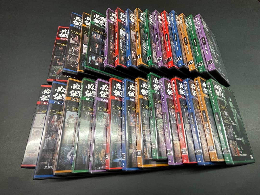 必殺DVDコレクション 1〜29号 必殺仕事人全巻　デアゴスティーニ