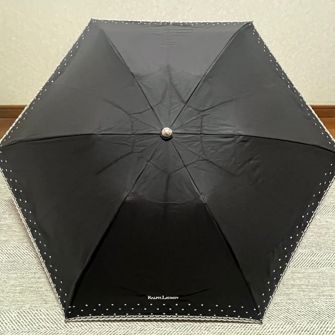 Ralph Lauren ラルフローレン　刺繍UV折りたたみ日傘