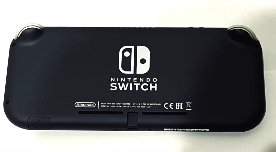 値下 良好 Nintendo Switch Lite グレー 本体 充電器 付