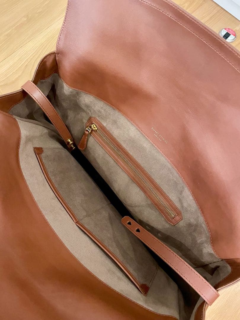 ダンヒル　デューク　ラージトートバッグ　タン色(定価40万円)