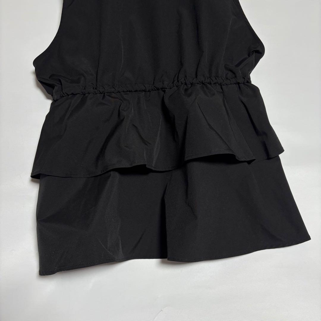 美品✨ LEPSIM ゆきは企画 ギャザー2WAYベスト ブラック フリーサイズ