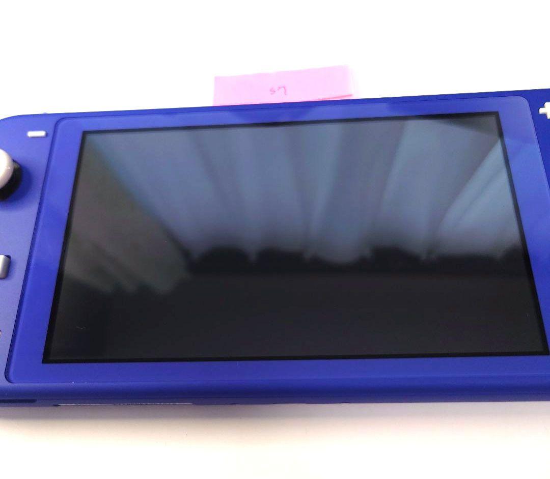 【中古】Nintendo Switch Lite 本体 ブルー 箱・充電器付き