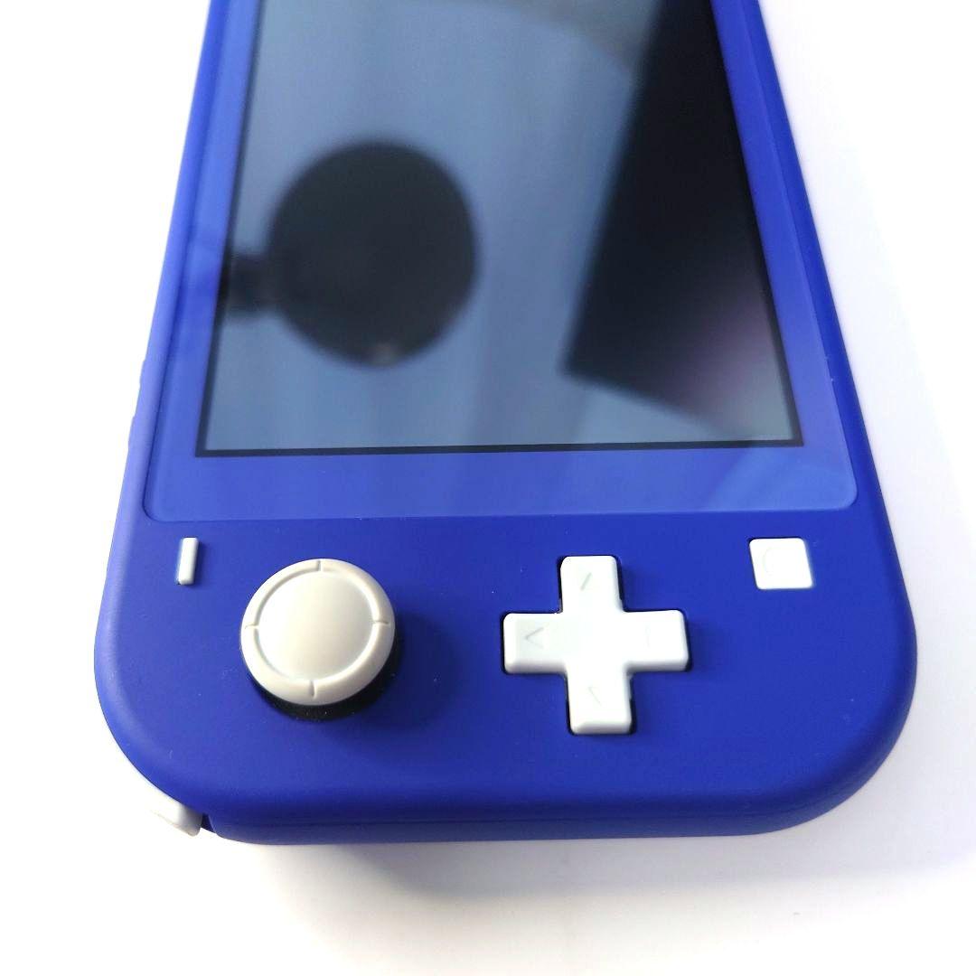 【中古】Nintendo Switch Lite 本体 ブルー 箱・充電器付き