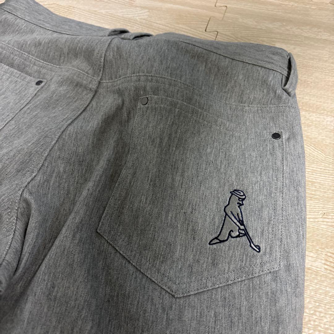 【新品】PING ピン L グレー ストレッチ 5ポケット
