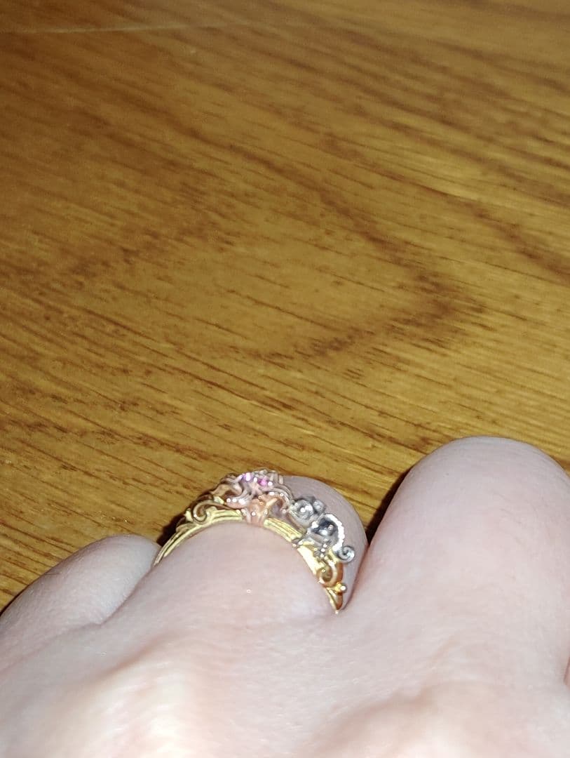 専用　k.uno パスカル　k18 塔の上のラプンツェルリング　ケイウノ