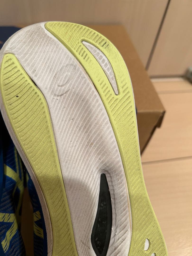 r*n様 大特価！アシックス　マジックスピード3 25.5cm ホワイトブルー