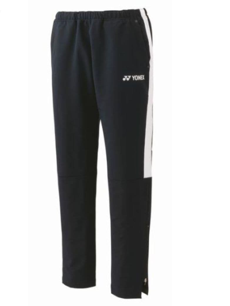 新品　YONEX　メンズ　L　ウォームアップパンツ　ストレッチ　黒　バドミントン