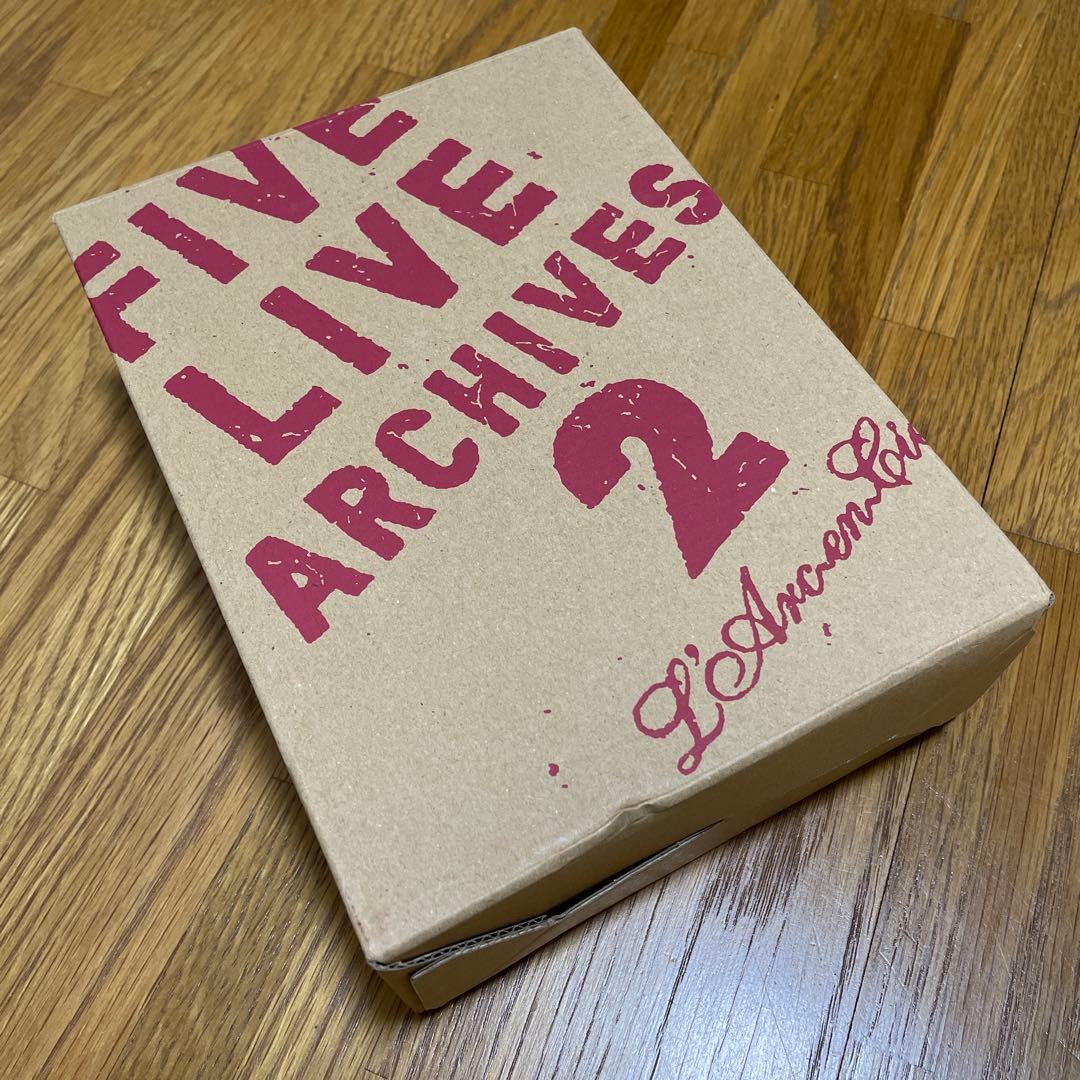 L'Arc〜en〜Ciel ラルク FIVE LIVE ARCHIVES 2