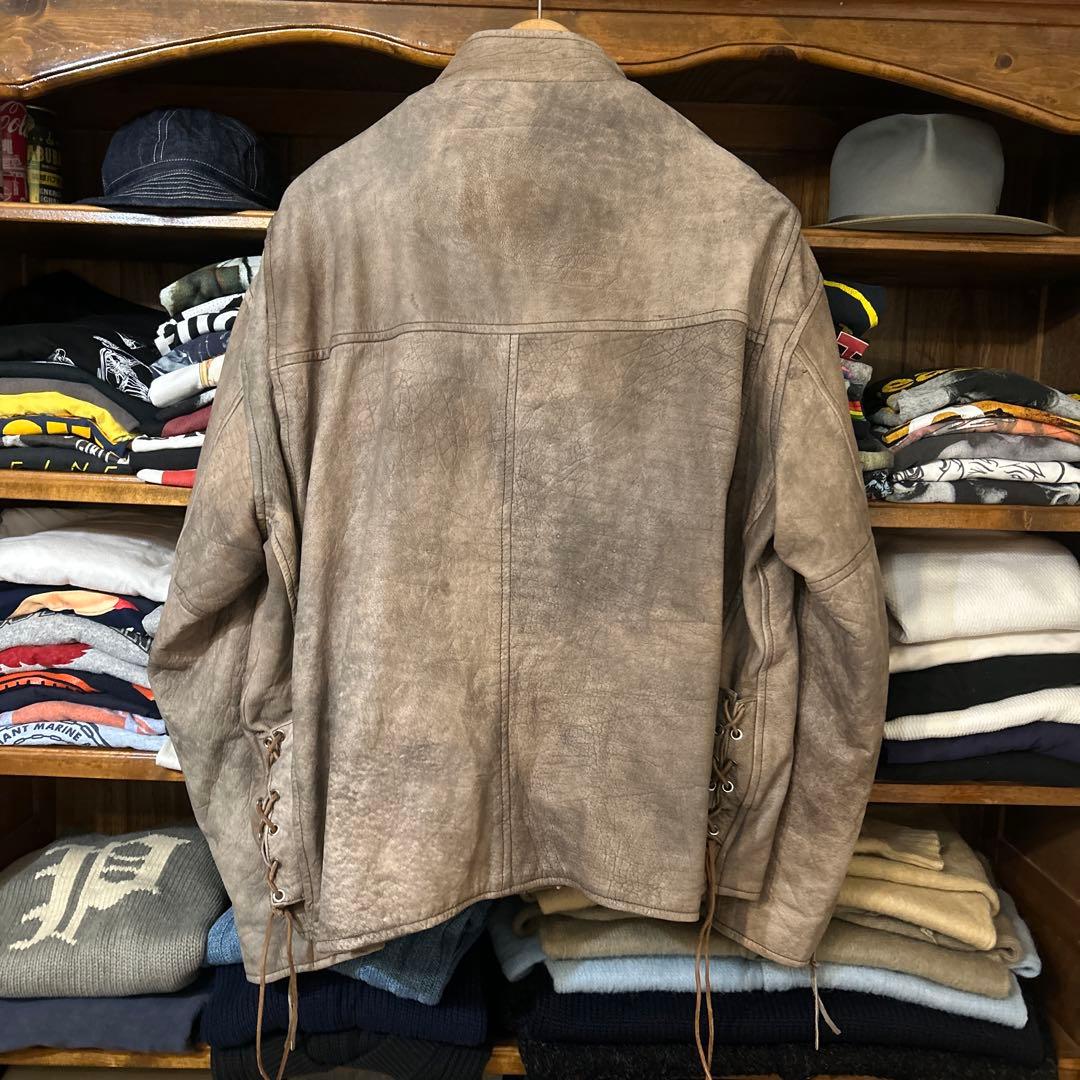 80s〜　シングル　レザージャケット