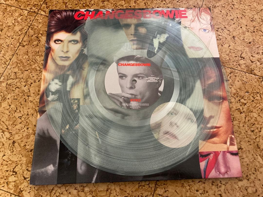 希少！！CHANGESBOWIE デヴィッド・ボウイ クリアレコード
