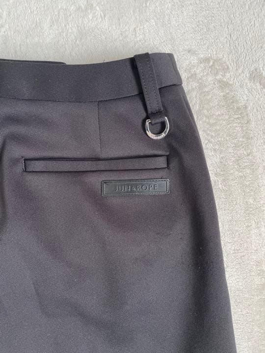 美品！ジュン&ロペ　ダンボールニットボックスプリーツスカート　ゴルフスカート