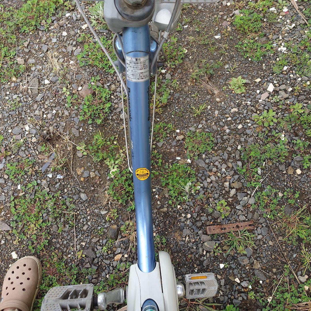 Panasonic電動アシスト自転車 前後カゴ付き　(佐賀直接引渡)