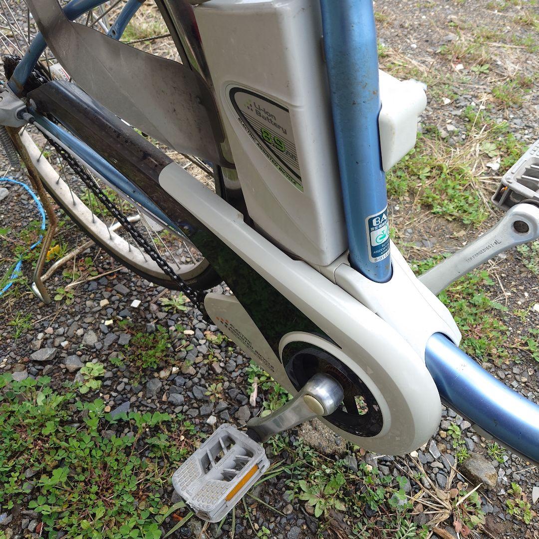 Panasonic電動アシスト自転車 前後カゴ付き　(佐賀直接引渡)