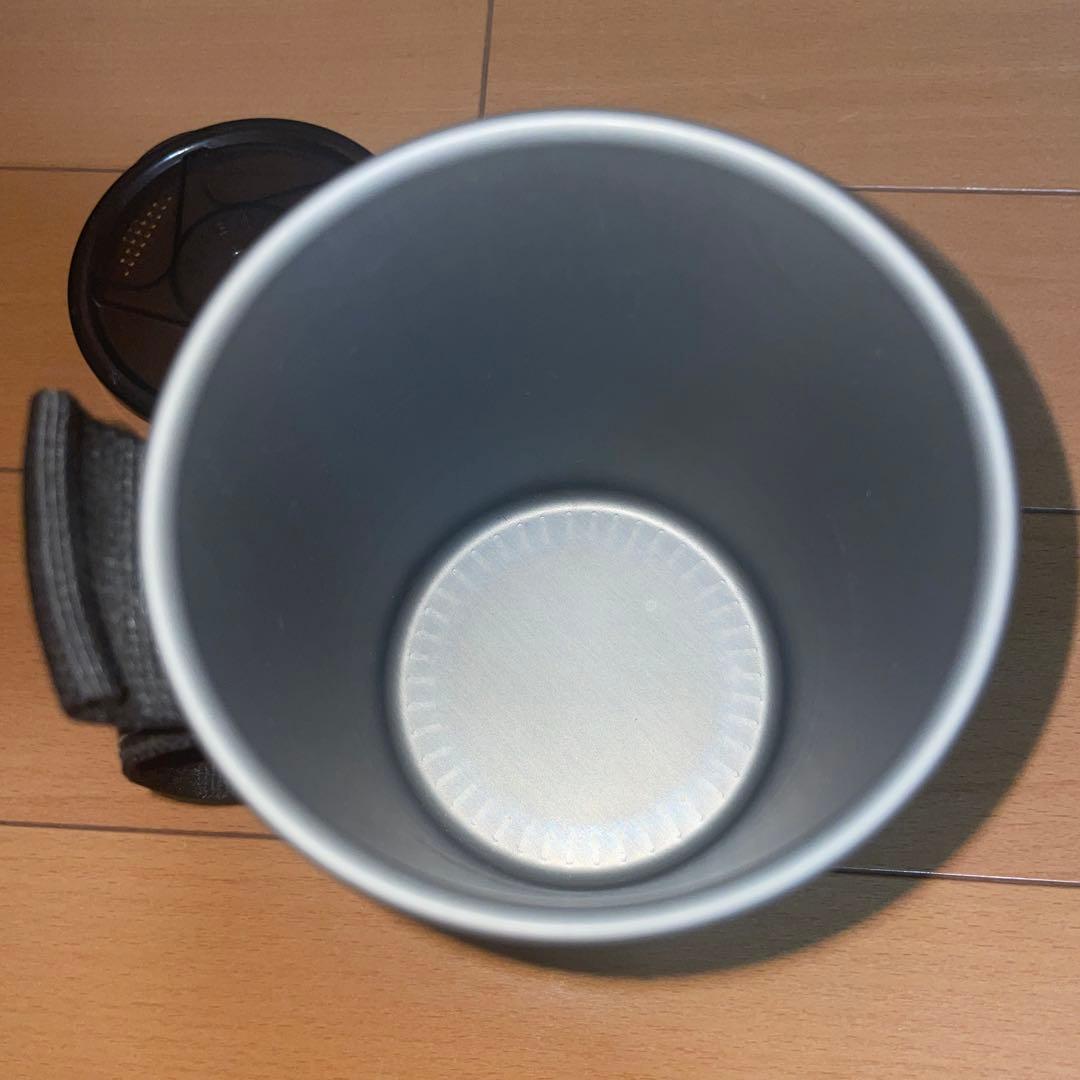 【美品】ジェットボイル　フラッシュ　ブラック　専用ガスカートリッジ2本付き