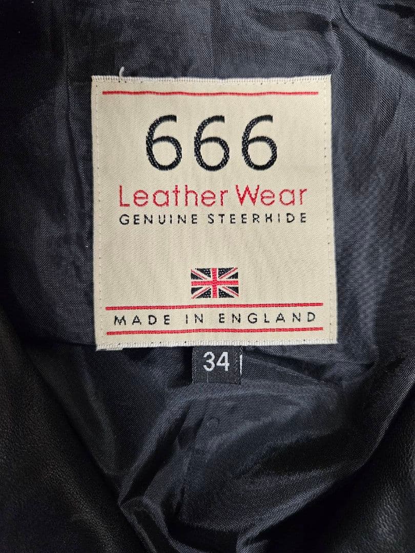 666ライダースジャケット