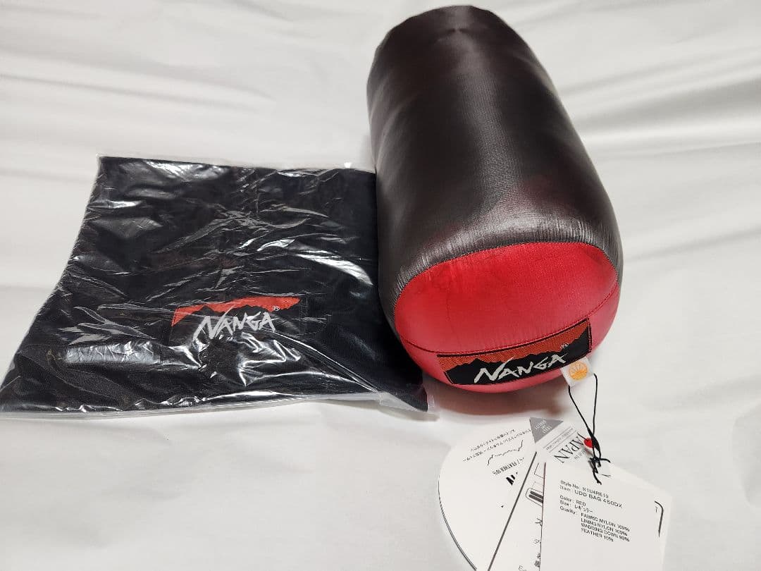NANGA UDD BAG 450DX レッド