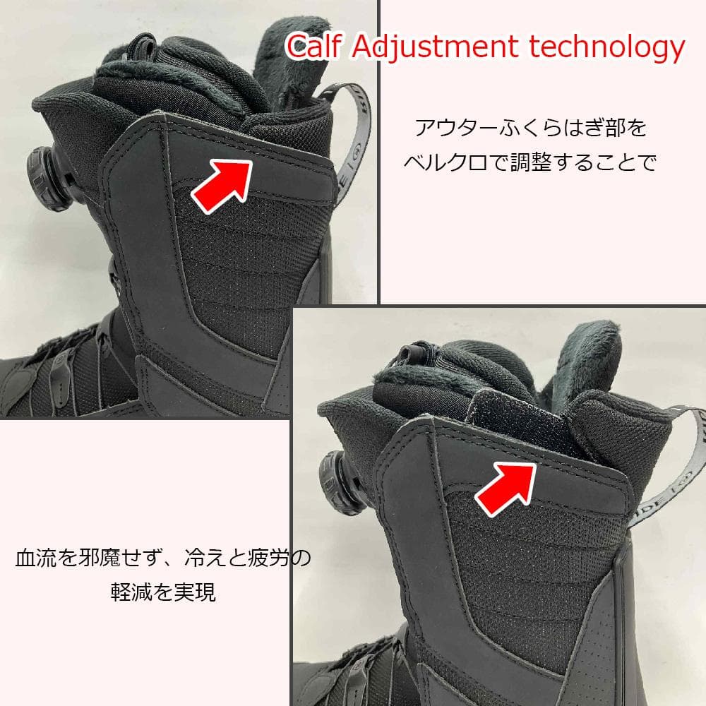 【新品】25-26 RIDE SAGE 24.5cm 女性用スノーボードブーツ