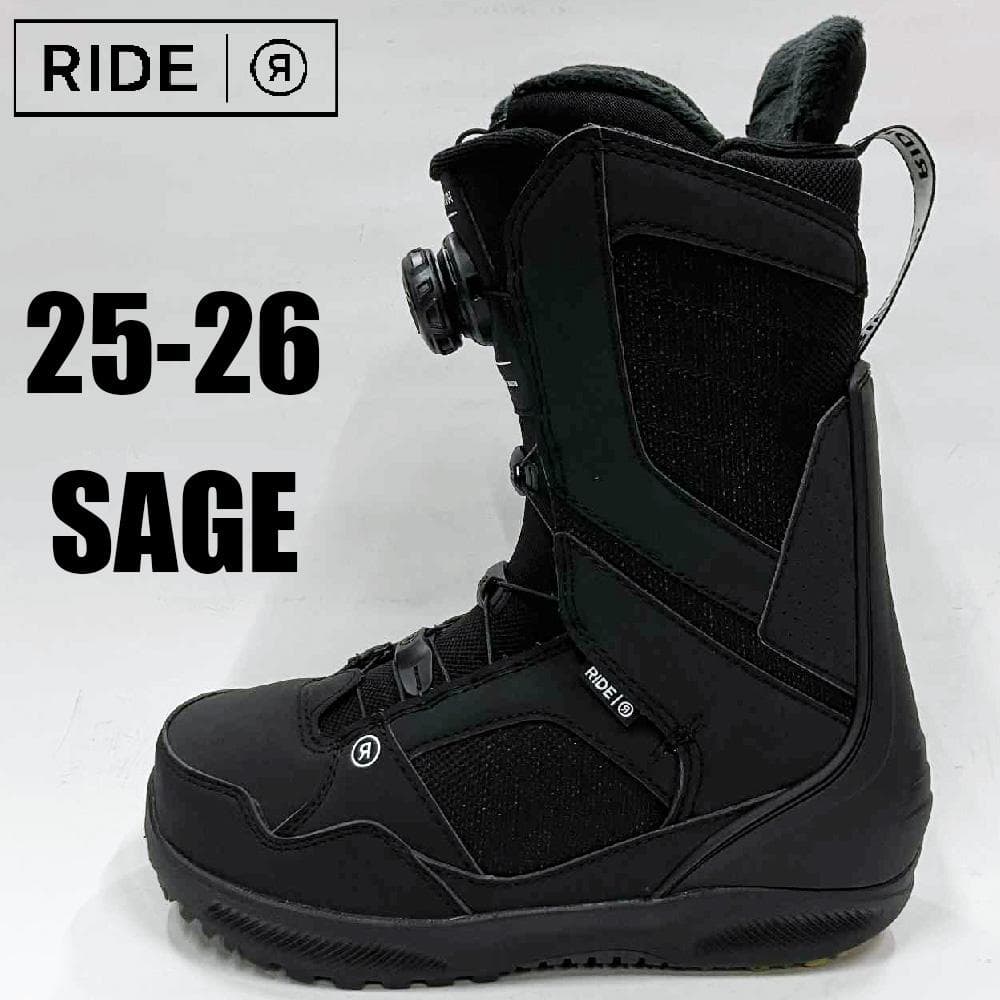 【新品】25-26 RIDE SAGE 24.5cm 女性用スノーボードブーツ