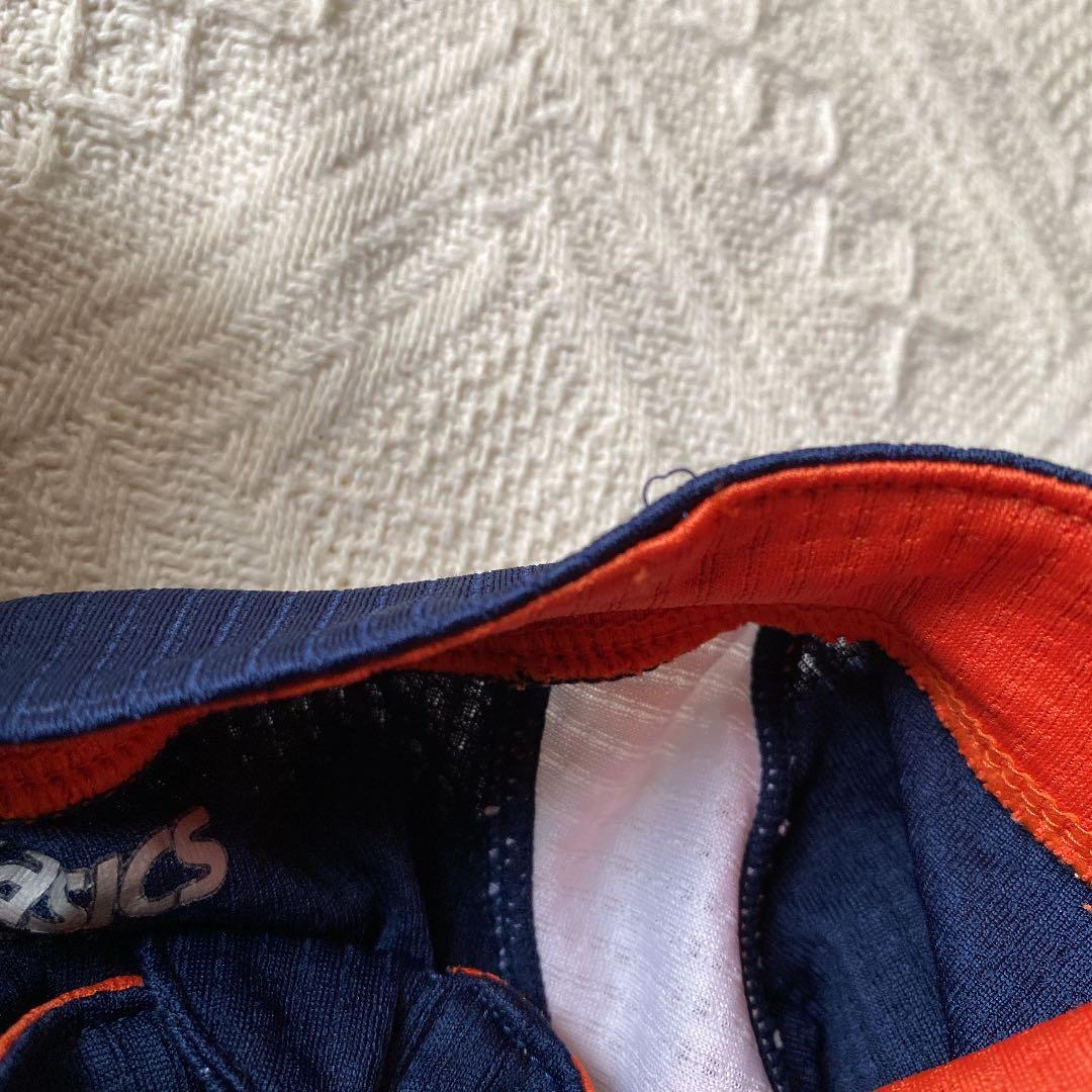 アシックス　ハーフジップ トレーニングウェア　半袖