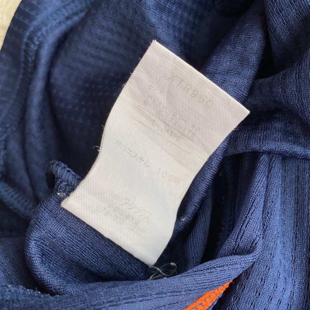 アシックス　ハーフジップ トレーニングウェア　半袖