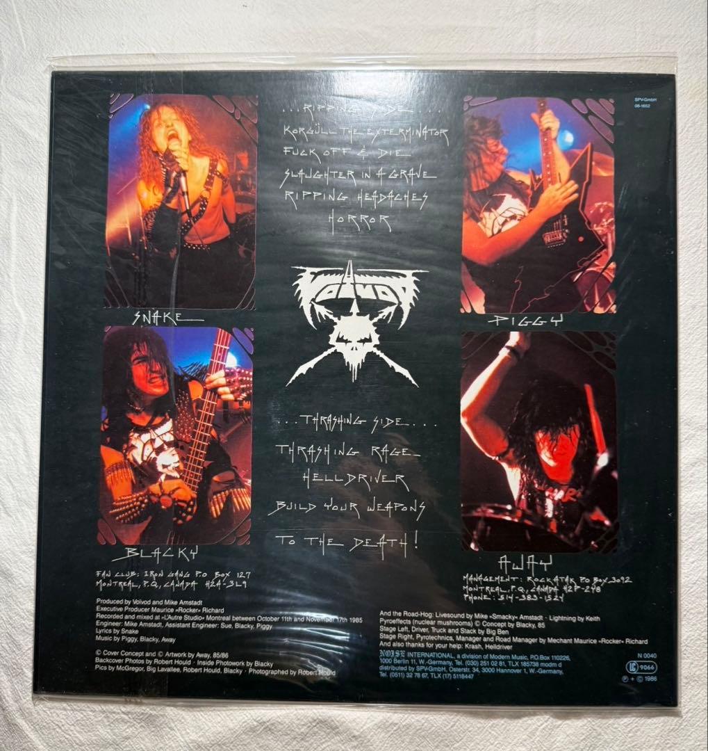 VOIVOD「RRROOOAAARRR」LP