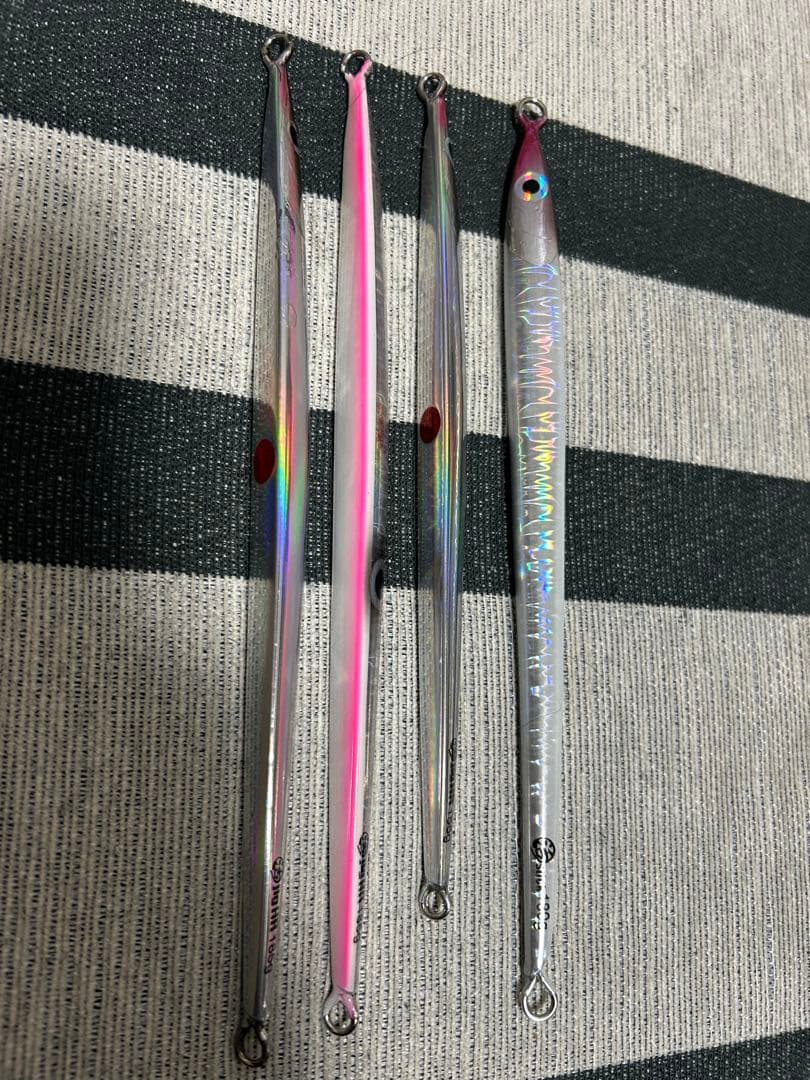 [玄海ルアーズ]活ジグHR3本&活スティック1本の4本セット販売