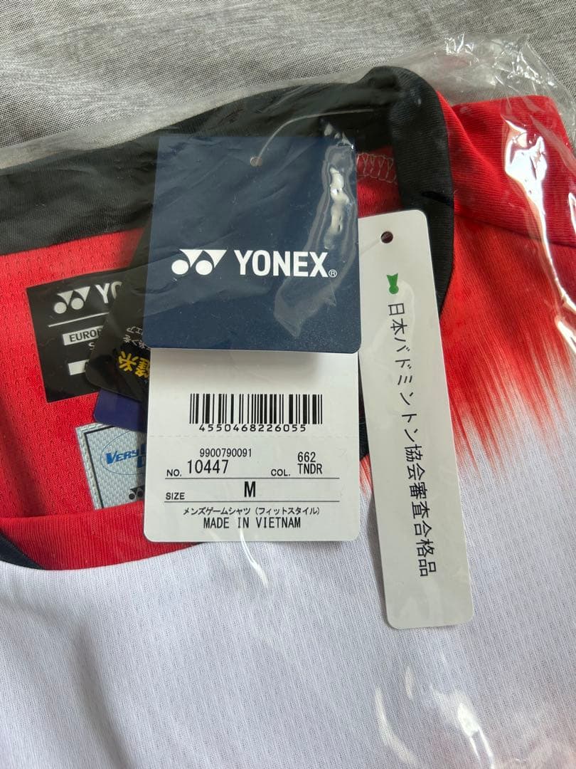 ヨネックス ゲームシャツ M 宮崎友花