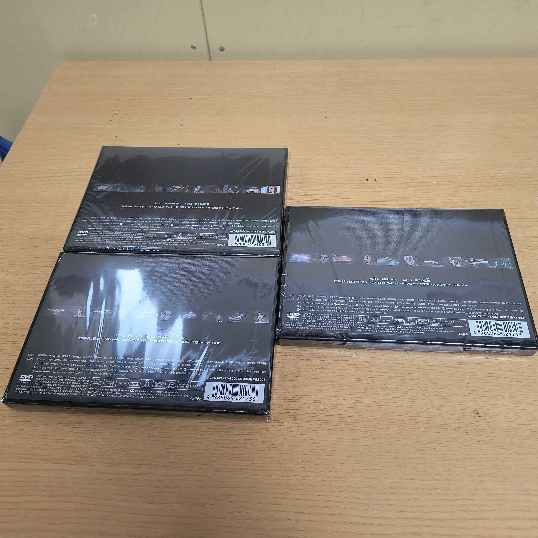 【新品 未開封】頭文字D Fifth Stage DVD 1-3巻セット