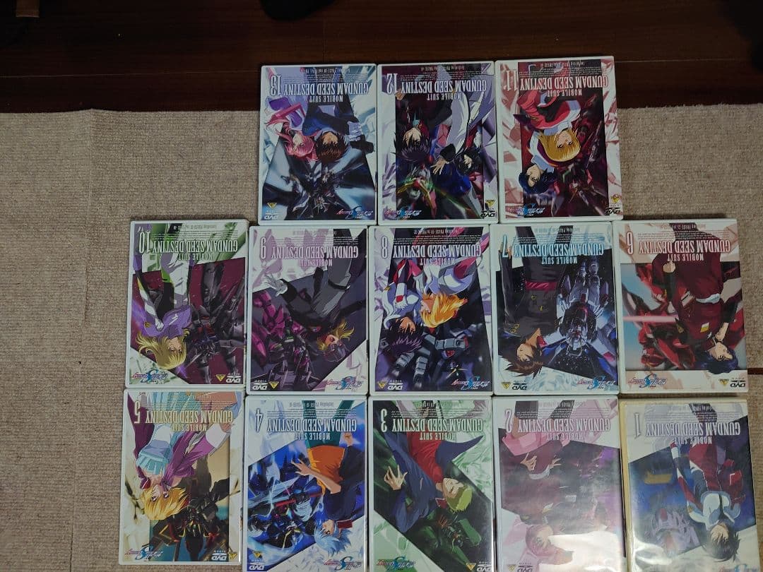 ガンダムシード&デスティニーのDVDセット